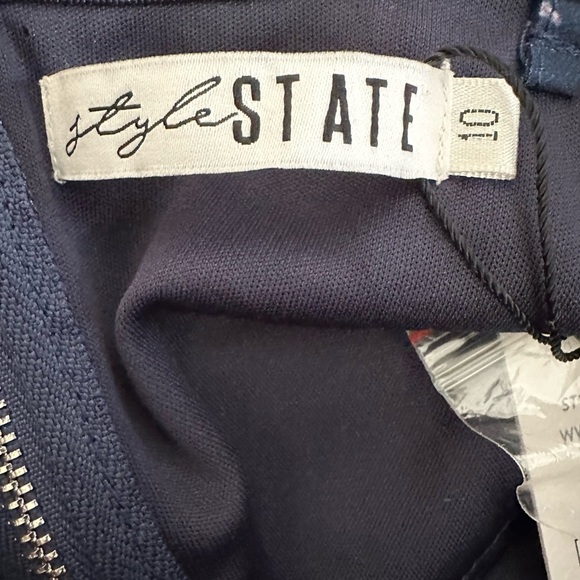 NWT Strapless Floral Crop Top Size 10 - Picture 4 of 6